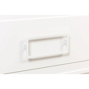 Ручка для мебели La Fenice Cubo FNC-04-CUB-B-80 8 два ящика, белый