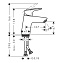 Смеситель Hansgrohe Logis 71077670 для раковины, черный матовый - фото 2