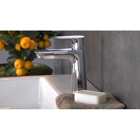 Смеситель Hansgrohe Talis E 71710990 для раковины, полированное золото