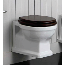 Унитаз подвесной Simas Londra LO918bi орех/хром