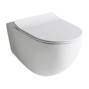 Чаша для унитаза подвесного ArtCeram File 2.0 FLV006 01;00 безободковый, белый глянцевый