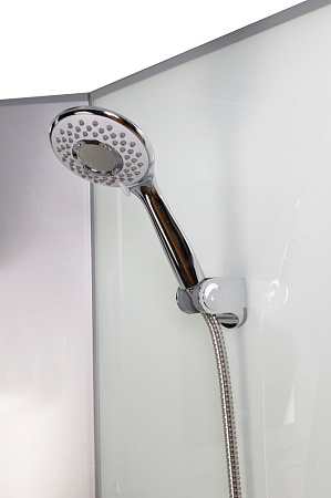 Душевая кабина Niagara Classic NG-43285-14QBKG 120x80x200 стекло матовое/профиль серебро