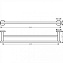 Полотенцедержатель Hansgrohe Logis Universal 41712000 двойной, хром - фото 1
