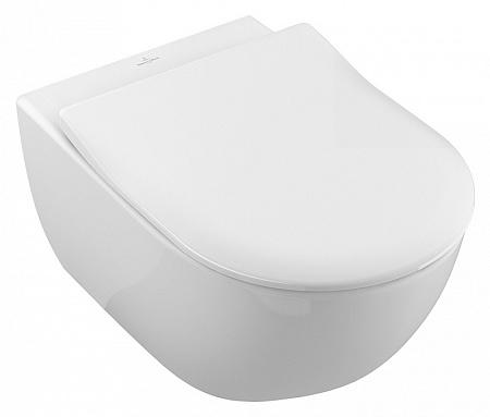 Крышка-сиденье Villeroy & Boch Subway 2.0 9M78S101 SlimSeat с микролифтом