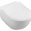 Крышка-сиденье Villeroy & Boch Subway 2.0 9M78S101 SlimSeat с микролифтом - фото 3