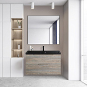 Мебель для ванной BelBagno Vittoria VITTORIA-900-2C-SO-PINO-P 90 Pino/черная раковина