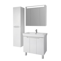 Мебель для ванной Dreja Q Plus (D) 99.1006 80 белый глянец