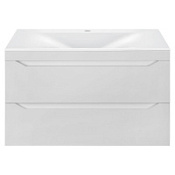 Тумба с раковиной Vincea Fine VMC-2F 80 подвесная, 2 ящика, G.White Тумба с раковиной Vincea Fine VMC-2F 80 подвесная, 2 ящика, G.White