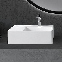 Раковина подвесная ABBER Stein AS2644 R белый матовый