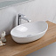 Раковина накладная BelBagno BB1362 34x53x16 белый - фото 3