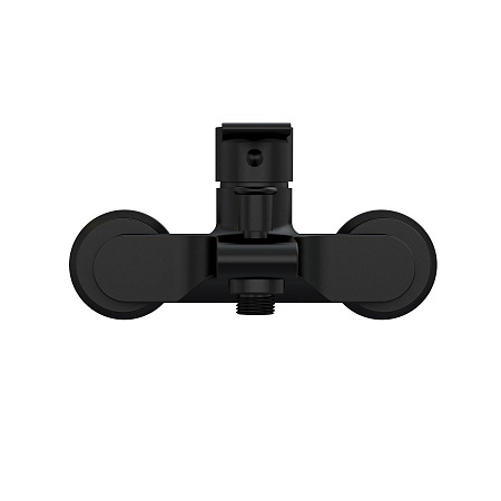 Смеситель Cersanit Brasko Black 63108 для ванны с душем, черный