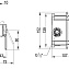 Смеситель Villeroy & Boch Architectura TVS10335200061 для душа (внешняя часть) - фото 2