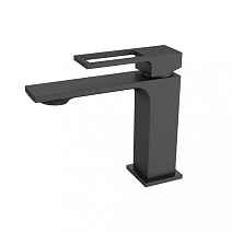 Смеситель BelBagno Luce LUC-LVM-NERO для раковины, черный