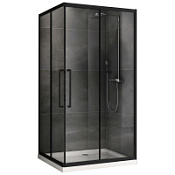 Душевой уголок ABBER Schwarzer Diamant AG02129BH прозрачное/черный