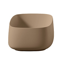 Раковина ArtCeram Cognac COL006 40;00 43 marrone tortora