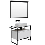 Мебель для ванной Allen Brau Priority 1.31002.WM 80 белый матовый