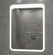 Зеркало Relisan Antica Гл000025293 80x90 с LED подсветкой и сенсорным выключателем