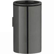 Стакан Boheme Uno 10974-SGM для зубных щеток, оружейная сталь глянцевая