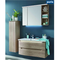 Мебель для ванной Puris Purefaction WUA36901SR(676/180) 90 R дуб чарлстон