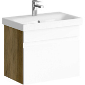 Тумба с раковиной Aqwella Smart SRT0106DB 60 дуб балтийский