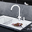 Кухонная мойка Omoikiri Sumi 86-WH 86х50 белый - фото 3