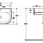 Раковина Kerasan Flo 314201*1 60 белый - фото 4
