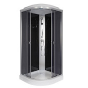 Душевая кабина Niagara Eco E90/13/TN 90x90x215 стекло тонированное/профиль серебро