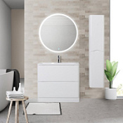 Мебель для ванной  BelBagno Acqua ACQUA-800-2C-PIA-BL 80 напольная, bianco lucido