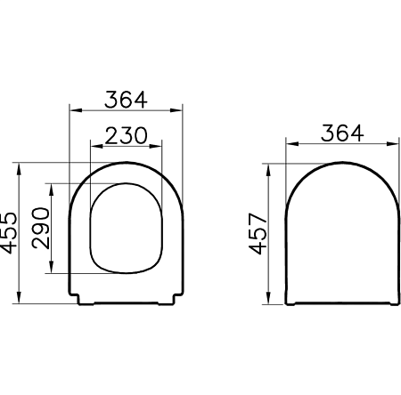 Комплект VitrA Integra Round 9856B003-7205 4 в 1 