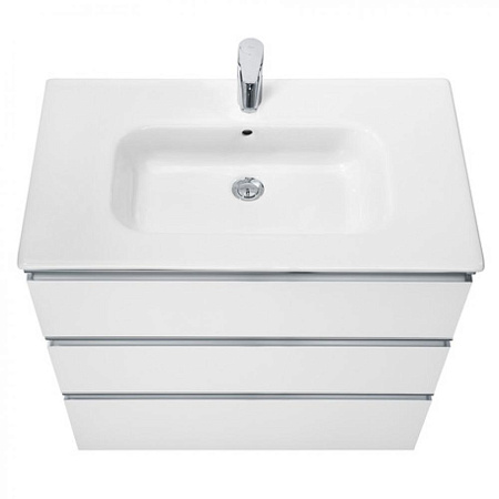 Мебель для ванной Roca The Gap A857406806 80 три ящика,белый глянец