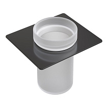 Стакан Boheme Space 10966-SGM-TUM для полки, оружейная сталь глянцевая