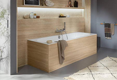 Ванна квариловая Villeroy & Boch Oberon 2.0 SOLO UBQ181OBR2DV-01 180х80 см, альпийский белый