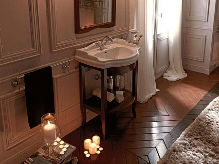 Раковина Kerasan Retro 104601*0 69 без отверстия под смеситель, белый