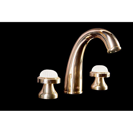 Смеситель Boheme Satine 297-ST для раковины, золото