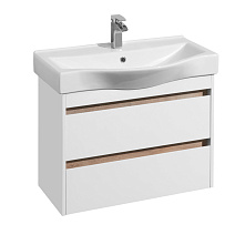 Тумба для раковины Aquaton Нортон 80 белая