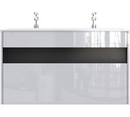 Тумба с раковиной Am.Pm Func M8FFUX1201WG 120 белый глянец