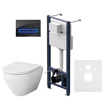 Комплект Am.Pm Spirit V2.0 IS450A38.701700 инсталляция, клавиша, унитаз Комплект Am.Pm Spirit V2.0 IS450A38.701700 инсталляция, клавиша, унитаз