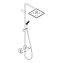 Душевая стойка Hansgrohe Vernis Blend 26429670 черный матовый - фото 2