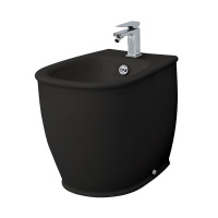 Биде напольное ArtCeram Azuley AZB002 03;00 черный глянцевый
