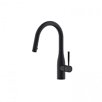 Смеситель Bravat Miranda F7164208BW-1B-ENG для кухонной мойки, черный
