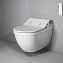 Унитаз подвесной Duravit Starck 3 2226590000+611000002304300 с функцией биде, белый - фото 2