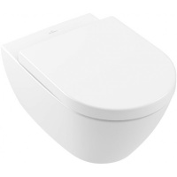 Унитаз подвесной Villeroy & Boch Subway 2.0 5614R0R1P альпийский белый CeramicPlus
