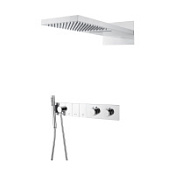Душевой комплект Boheme Zodiac 133-CR для душа, с термостатом, хром