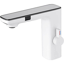 Смеситель электронный beWash Photocell BWAM3BS8042 для раковины, белый
