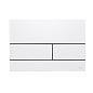 Кнопка смыва Tece Square II 9240834 белый матовый