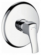 Смеситель Hansgrohe Metris Classic 31676820 для душа, шлифованный никель