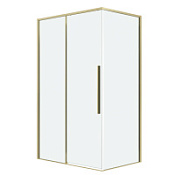 Душевой уголок Grossman Galaxy 120.K33.01.1380.32.00 129-130x79-80x195 прозрачное/золото сатин
