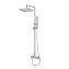 Душевая стойка BelBagno Acqua ACQUA-DOCM-CRM хром - фото 1