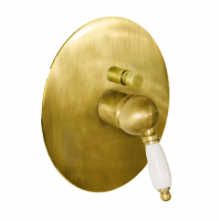 Смеситель Gattoni Orta 2734/27ESDOoro для ванны с душем золото