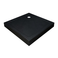 Поддон для душа Ravak Perseus Pro-100 XA03AA01010BM черный матовый